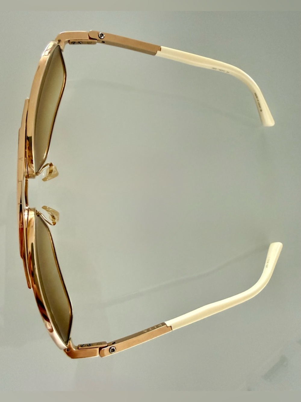 Dita Landmark Titanium DRX2022 Unisex Aviator Sunglasses- OG Case- Made in Japan - Picture 4 of 16